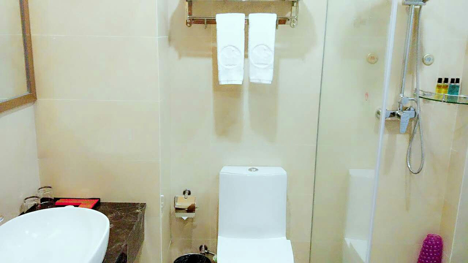 Bathroom, Wuzhou International Hotel, Shanghai