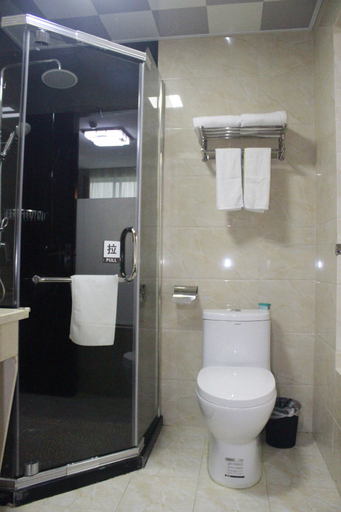 Bathroom 3, Wanding Business Hostel, Shaoxing