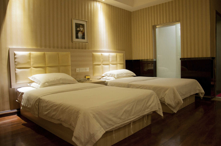 Bedroom 2, Yixuan Anlai Hotel (Macheng Plaza), Huanggang