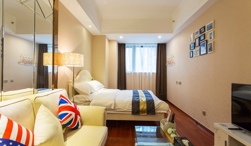 Bedroom 2, Situ Business Apartment (Shenzhen Luohu The Mixc), Shenzhen