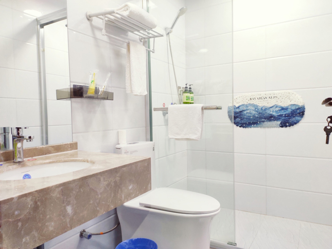 Bathroom, flower house hotel, Nantong
