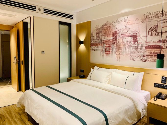 Bedroom, Shunhe Hotel (Jinan Hainacheng Outlet), Jinan