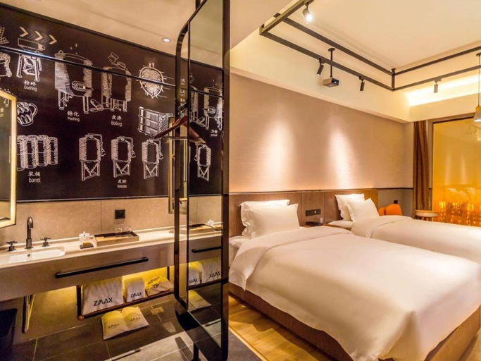 Bedroom 2, ZMAX Hotel Yan'an Baimi Avenue Baotashan, Yan'an