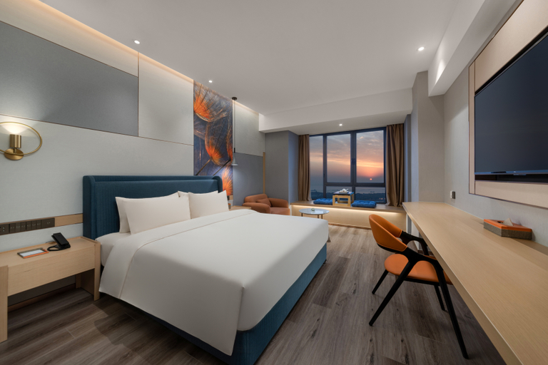 Bedroom, Kaiyuan Manju Nantong Central Business District, Nantong