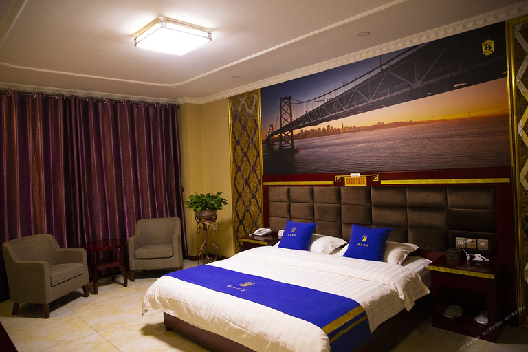 Bedroom, Super 8 Hotel (Haidong Ping'an Avenue Xinbao Garden), Haidong