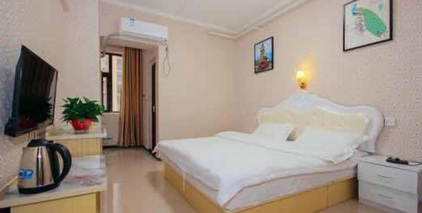 Bedroom 2, Zhengzhou Muyun Yaju Hotel, Zhengzhou
