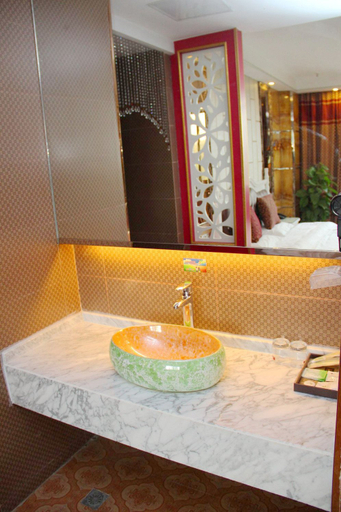 Bathroom 2, Kaju Hotel(Olympic Xinglong Street subway station store), Nanjing