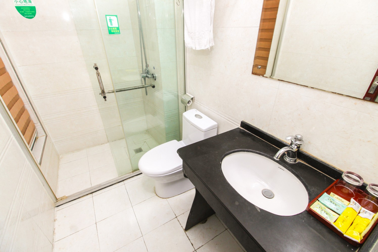 Bathroom, Mingshi Hotel (Fuyang Yuquan Wanda Branch), Fuyang
