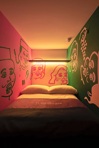 Bedroom 3, The Millennials Fukuoka, Fukuoka