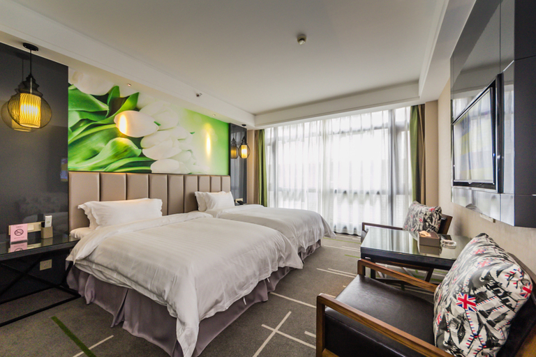 Bedroom 2, Huayang Hotel (Fuzhou Taijiang Wanda), Fuzhou