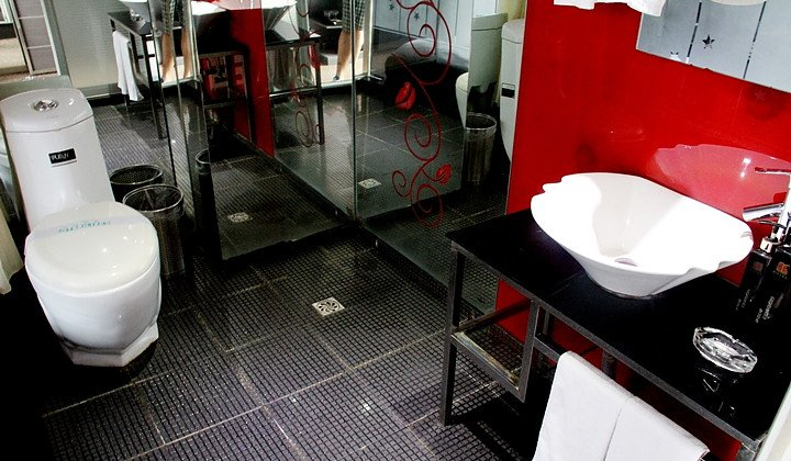 Bathroom 3, Xilong Hotel (xiwu branch), Harbin