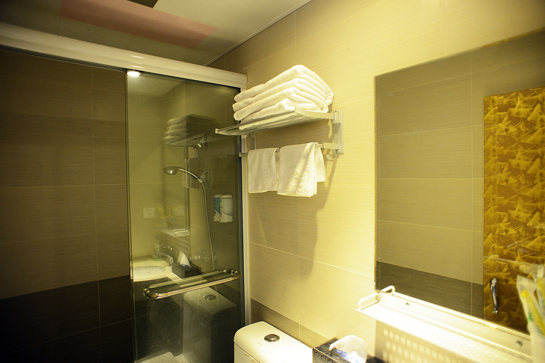 Bathroom 4, Dongjing Hotel (Shanghai Shanda College Branch), Shanghai