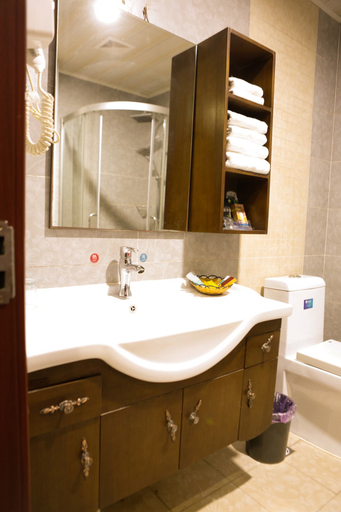 Bathroom 2, Junyi Hotel (Kunshan Hengshan Road South Railway Station), Suzhou