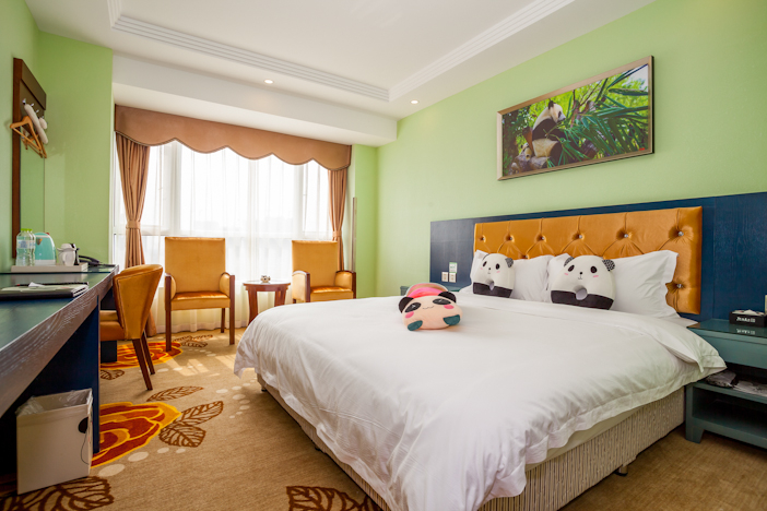 Bedroom 2, Panda Prince Hotel (Chengdu Dafeng Store), Chengdu