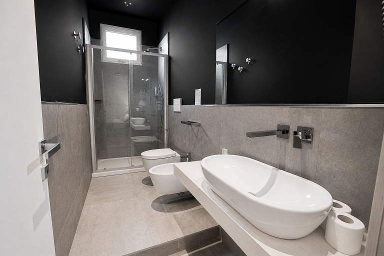 Bathroom 5, B&B Pellicano Guest House, Reggio Di Calabria