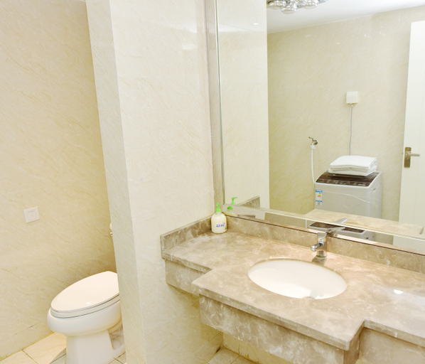 Bathroom 2, 馬丁サービスアパートメント(錦城万達広場)(马丁酒店公寓(锦城万达广场店)), Chengdu