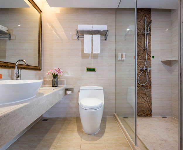 Bathroom, Vienna Hotel (Qidong New Area), Hengyang