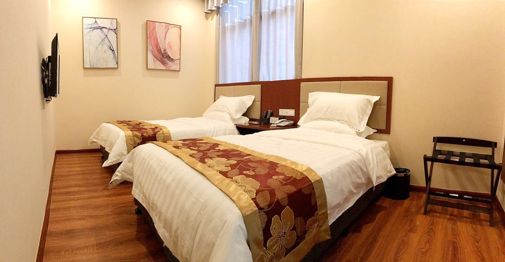 Bedroom 2, Thank Inn Jiangsu Xuzhou Suining Jingang International, Xuzhou