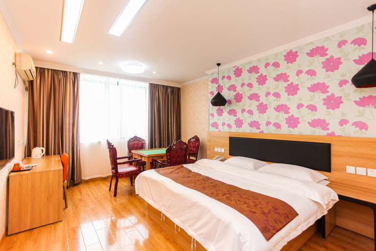 Bedroom, 尚客優ホテル(如皐中山路文峯大世界)(尚客优酒店(如皋市中山路文峰大世界店)), Nantong