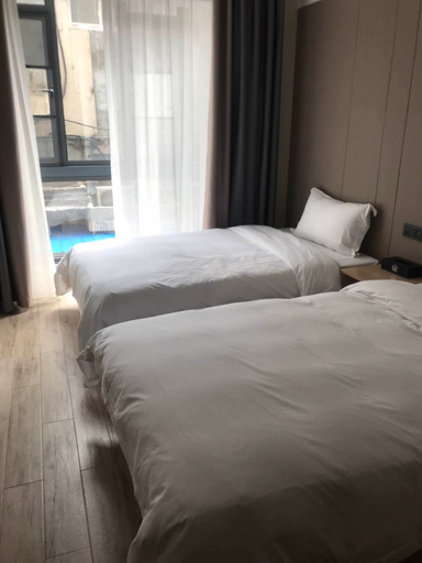 Bedroom 2, Rongju Hotel（Xuhui Longhua Riverside）, Shanghai