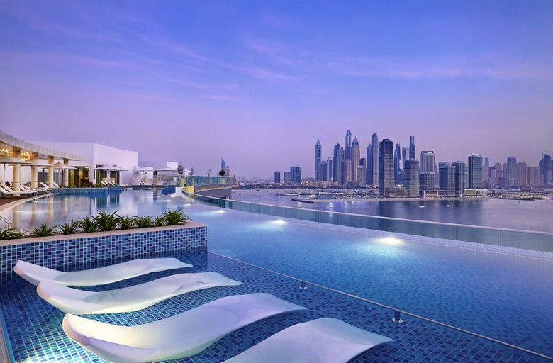 Rooftop pool