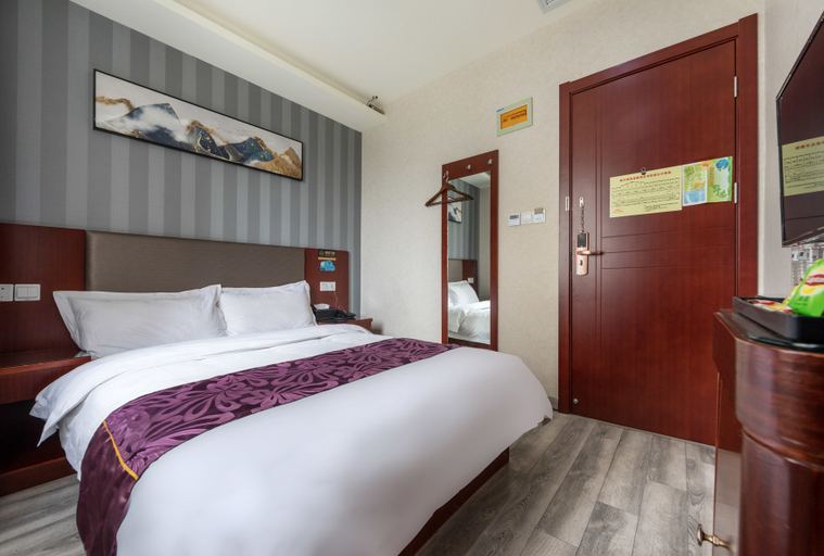 Bedroom 2, Junxing Business Chain Hotel (Shanghai Cizhu Road), Shanghai
