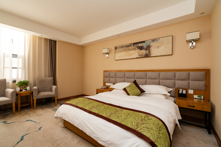 Bedroom 2, Jintang Weiyasi Hotel, Chengdu
