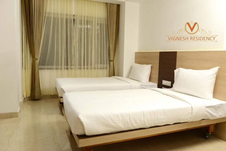 Bedroom 2, Vignesh Residency - Srirangam, Tiruchirappalli