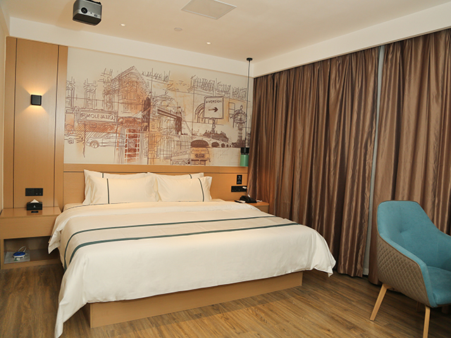 Bedroom 2, City Comfort Inn Yangchun Longgongyan Scenic Area, Yangjiang