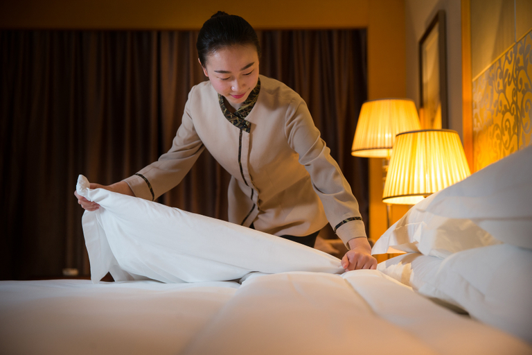 Bedroom, Minghui Hotel, Shaoxing