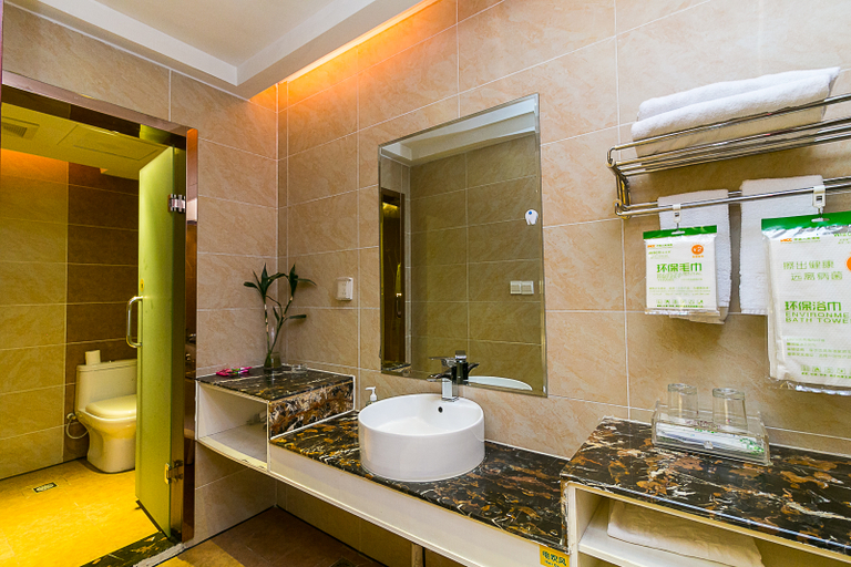 Bathroom 3, Yiwu Ling Shang Hotel, Jinhua