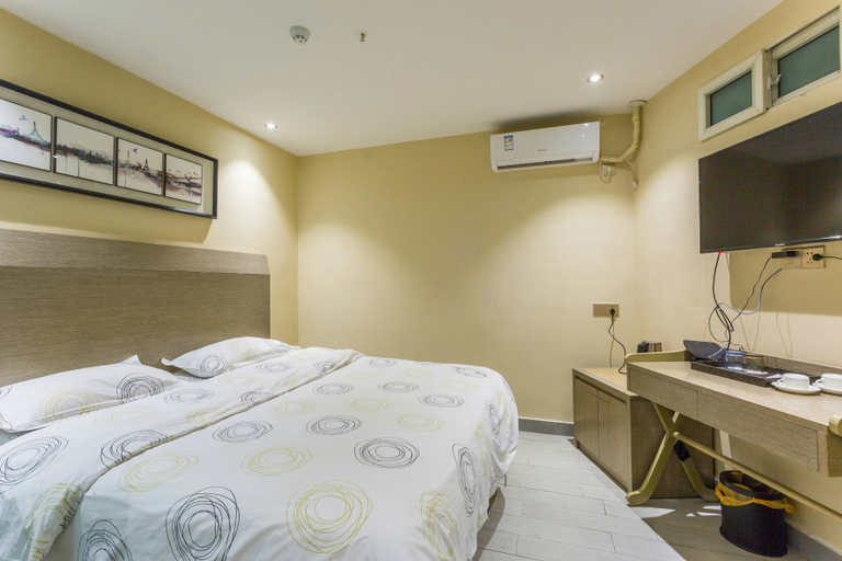 Bedroom 2, MeiYe Jiahao Hotel(Guangzhou Jiangnanxi Subway Station), Guangzhou