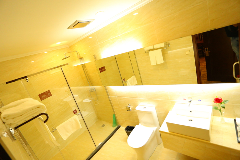 Bathroom 2, Mengzhimei Business Hotel, Chengdu