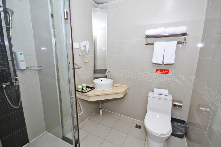 Bathroom, 如家ペブル·雲ホテル(崑山千燈鎮大潤發)(如家派柏·云酒店(昆山千灯镇大润发店)), Suzhou