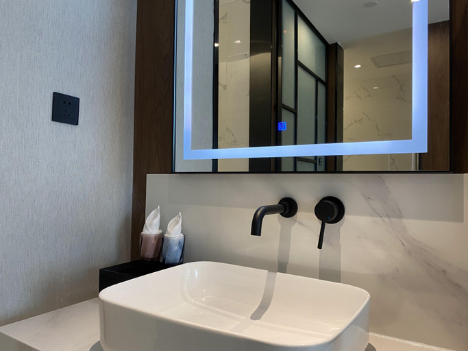 Bathroom 3, ユーファンホテル(ufun hotel)Lightホテル(センター), Yulin