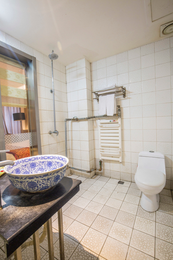 Bathroom, Guihe Business Hotel, Jinan