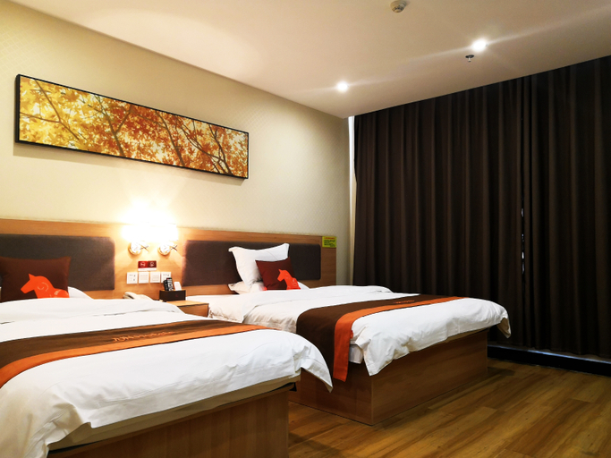 Bedroom 2, Junyi Chain hotel, Shijiazhuang