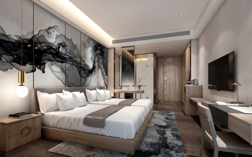 Bedroom 2, Regal Splendor Hotel (Guangzhou Luogang Science City, Jinfeng Metro Station), Guangzhou
