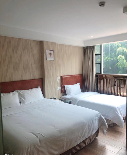Bedroom 2, Rusen Fashion Hotel Shawan, Shenzhen