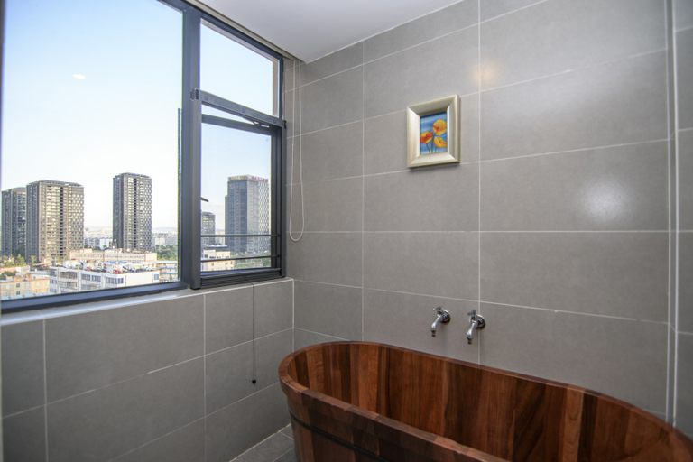 Bathroom 2, Plateau Pearl Hotel (Kunming Railway Station Shuangqiao Branch), Kunming