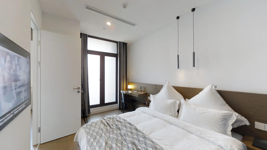 Bedroom 2, base-PUSAN Serviced Apartment -Shanghai New International Expo Centre, Shanghai