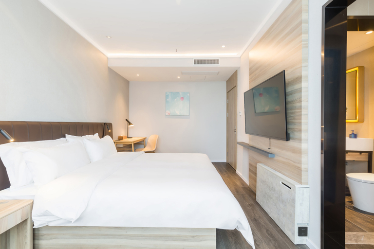 Bedroom 3, Hanting Premium Hotel Jinan Laiwu Changshao Bei Road, Laiwu