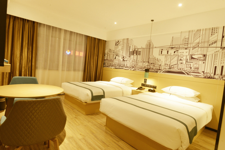 Bedroom 2, City Comfort Inn Ledong Bus Station, Hainan