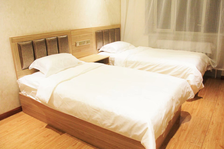 Bedroom 2, Hulin Shunyida Motel, Jixi