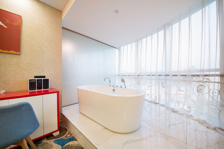 Bathroom 3, Yimei Boutique Art Hotel (Jinan zhangqiu), Jinan