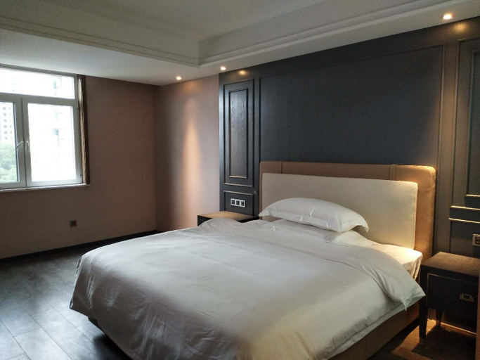 Bedroom 2, Rezen Select Hotel Rizhao Wanda Plaza, Rizhao