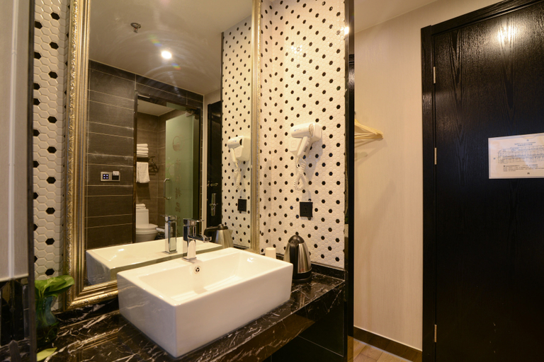 Bathroom, Qingmu Hotel (Nanjing Pukou Tianruncheng Subway Station), Nanjing