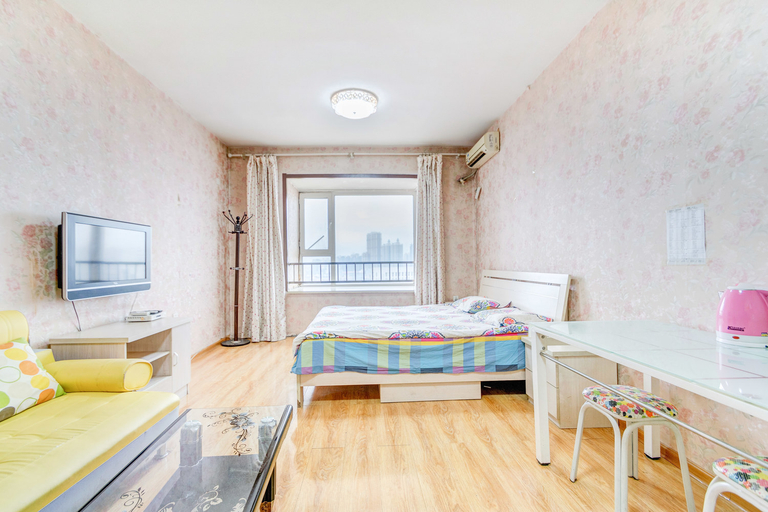 Bedroom 3, Wanda Serviced Apartment (Hengshan Road, Harbin), Harbin