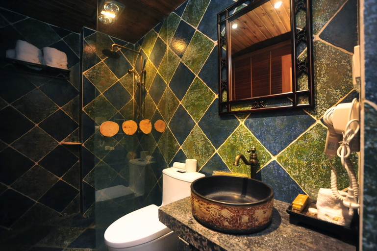 Bathroom 3, Tutu Chain Inn(Kunming Dianchi Minzu Village), Kunming