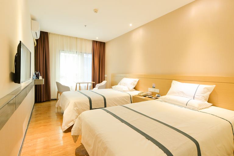 Bedroom 2, City Comfort Inn (Zhuhai Qinglv Middle Road), Zhuhai